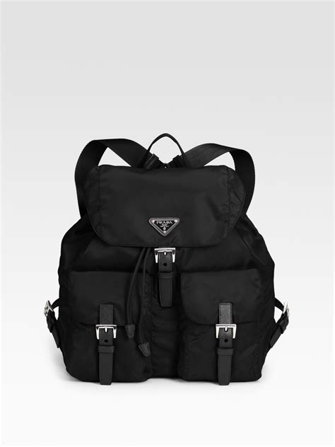 prada vela backpack large size|Prada fanny pack nylon.